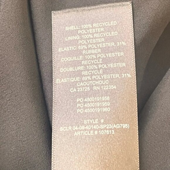 ARITZIA WILFRED Black Tempest Dress Size Small - Picture 7 of 13